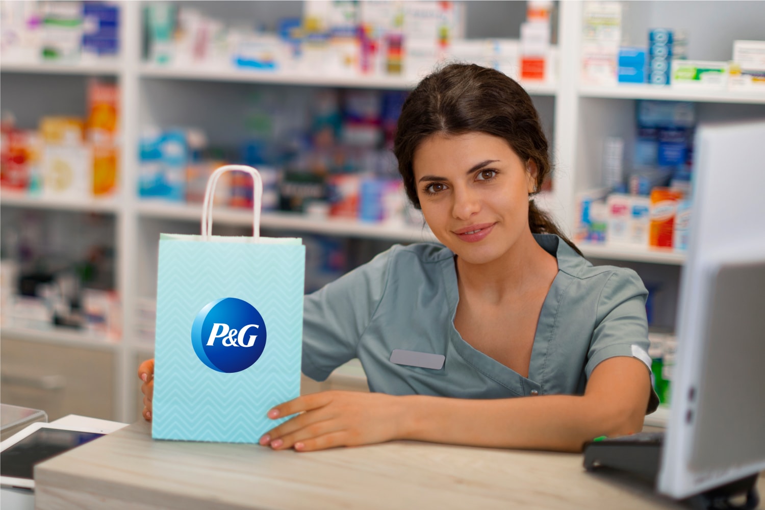 Pharmacienne dans une officine