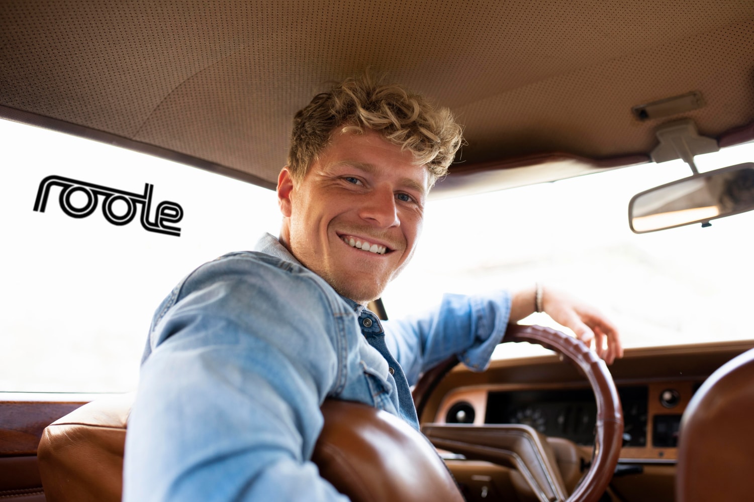 un conducteur heureux